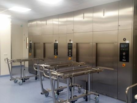 sterilisatoren, steriele ruimte